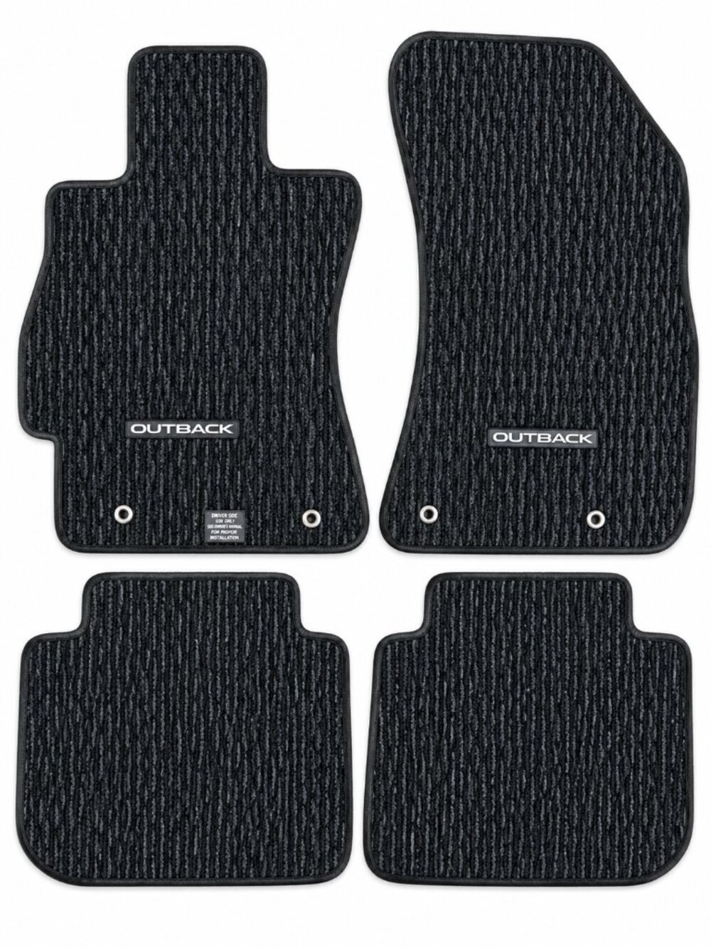 NEW Genuine OEM Subaru Outback Carpet Floor Mats Black 4pc 2020-2025 J501SAN000